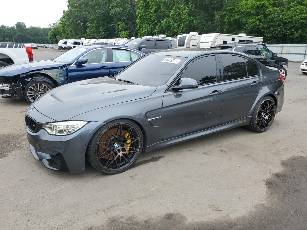 2017 Bmw M3  на продаже в Glassboro, NJ - Rear End
