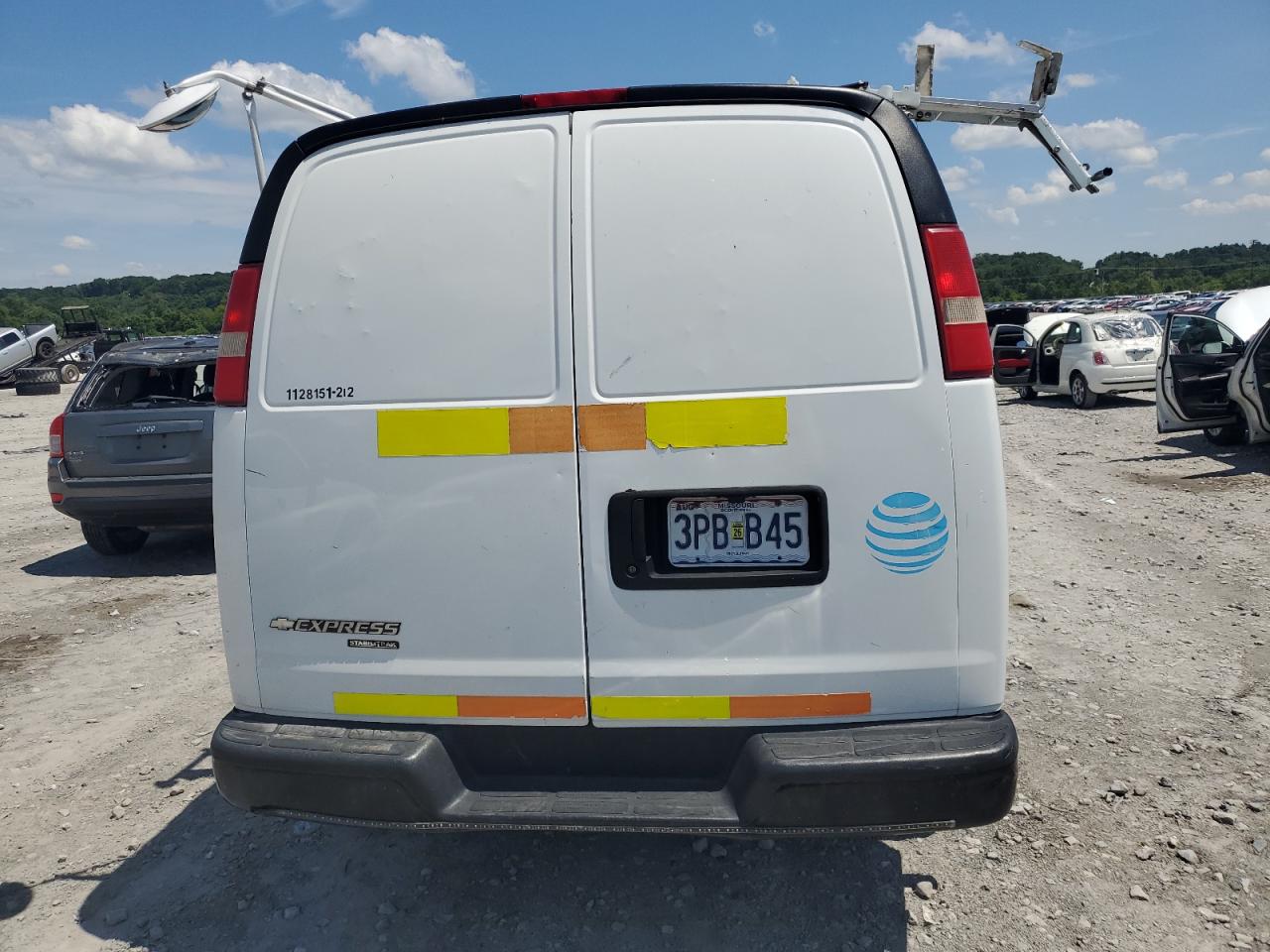 CHEVROLET EXPRESS 2012 VIN 1GCWGFCA9C1182048 zdjęcie 6