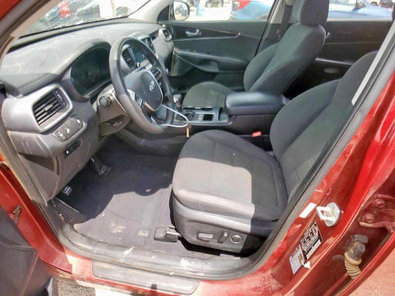  KIA SORENTO 2019 Czerwony