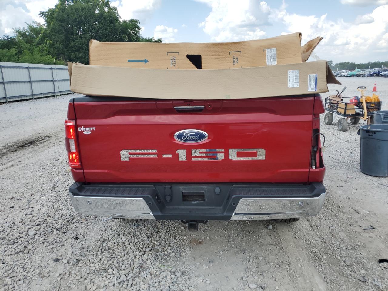 2022 Ford F150 Supercrew VIN: 1FTFW1E59NKD17936 Lot: 61738945
