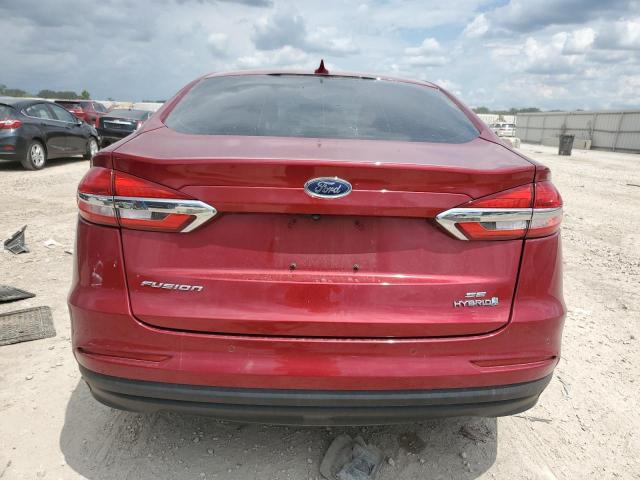  FORD FUSION 2019 Czerwony