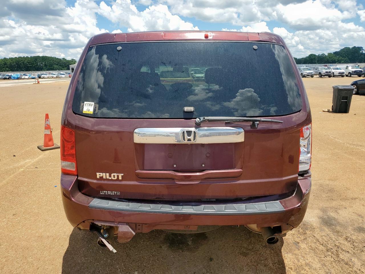 HONDA PILOT 2012 VIN 5FNYF3H50CB027398 фото 6