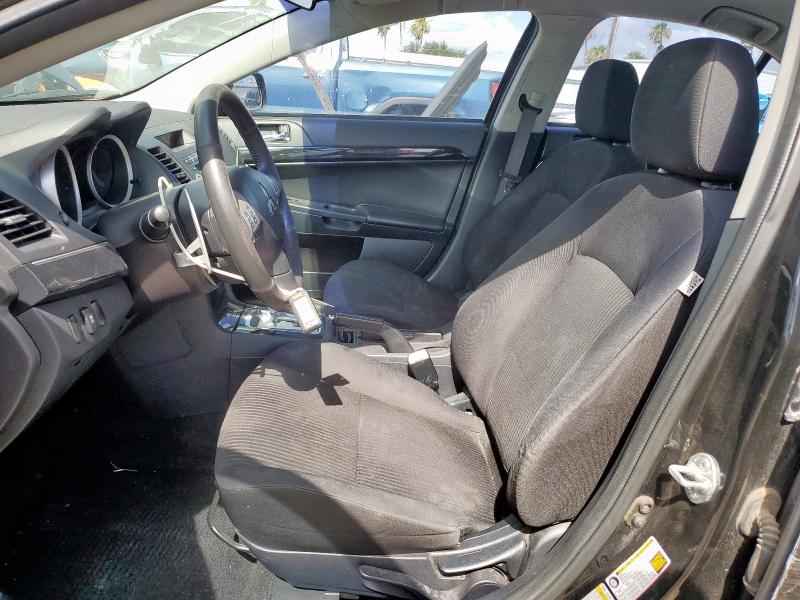  MITSUBISHI LANCER 2012 Czarny