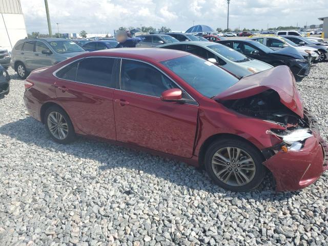  TOYOTA CAMRY 2016 Czerwony