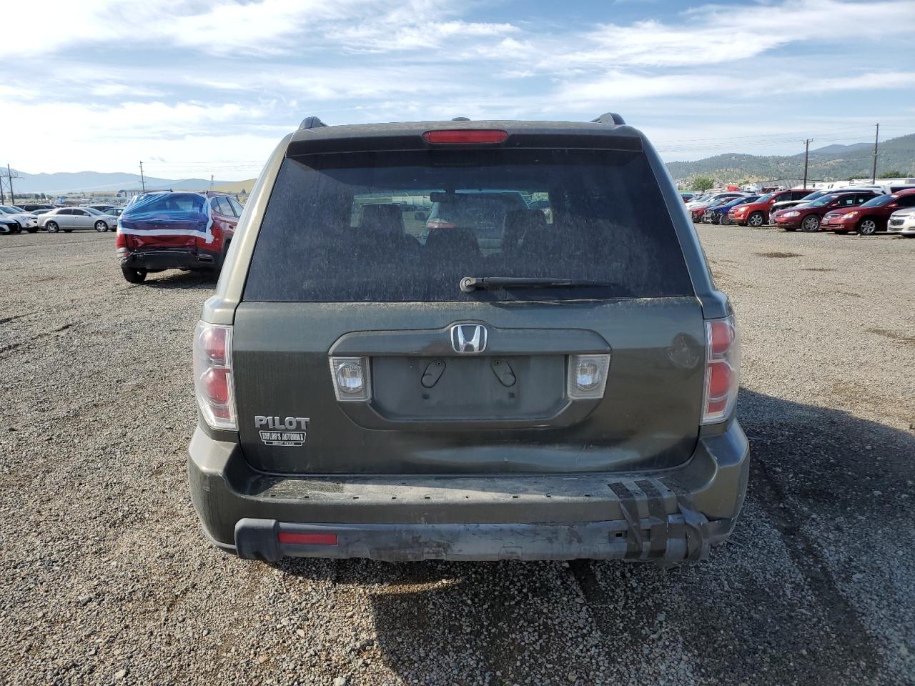 2006 Honda Pilot Ex VIN: 5FNYF28666B047517 Lot: 62717165