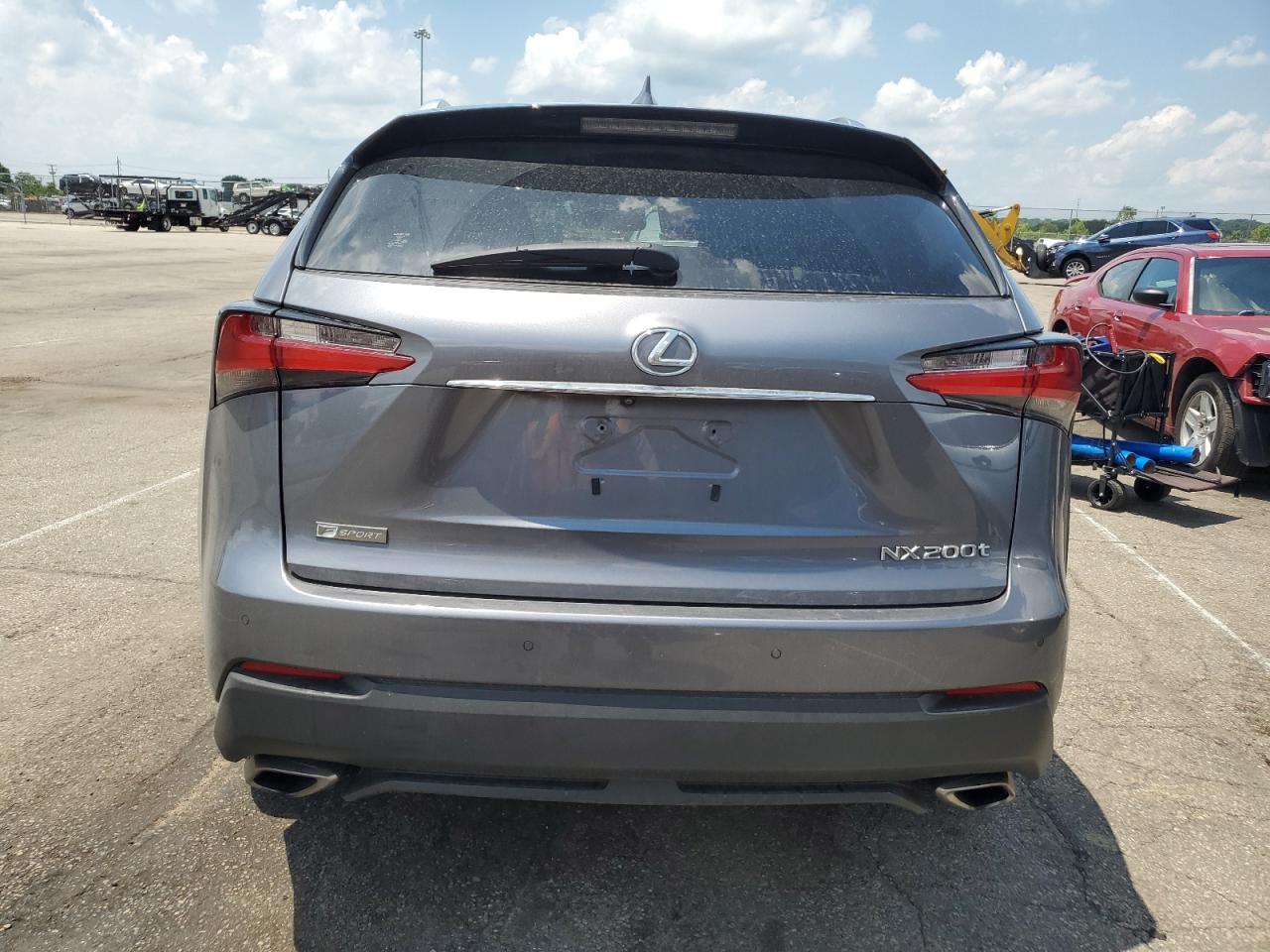2015 Lexus Nx 200T VIN: JTJBARBZ5F2042423 Lot: 62902665
