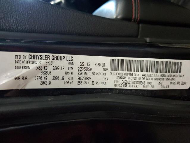 2013 DODGE DURANGO R/T