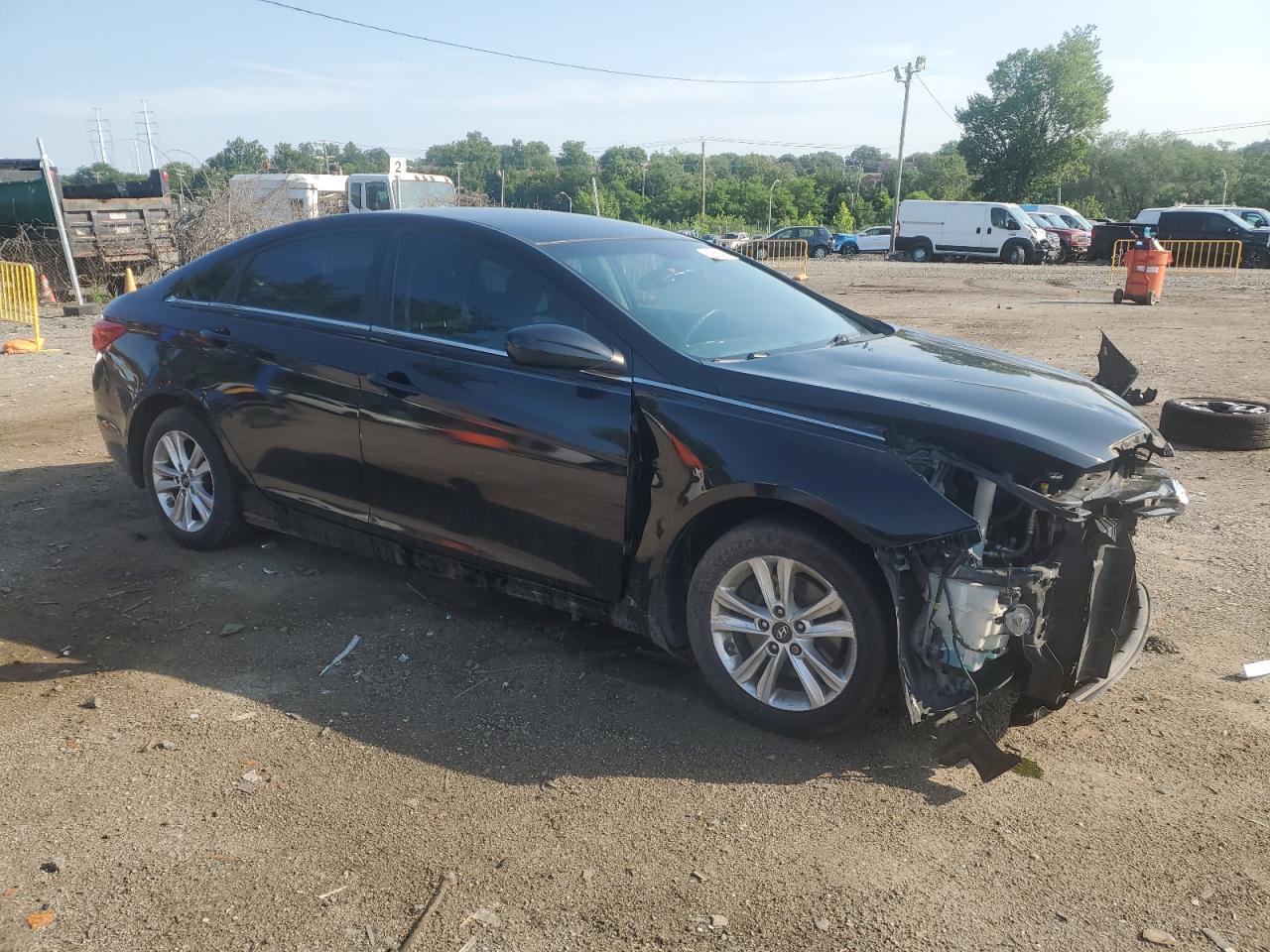 HYUNDAI SONATA 2013 VIN 5NPEB4AC4DH766001 zdjęcie 4