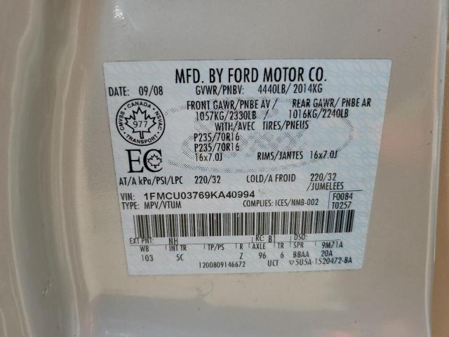 2009 FORD ESCAPE XLT  