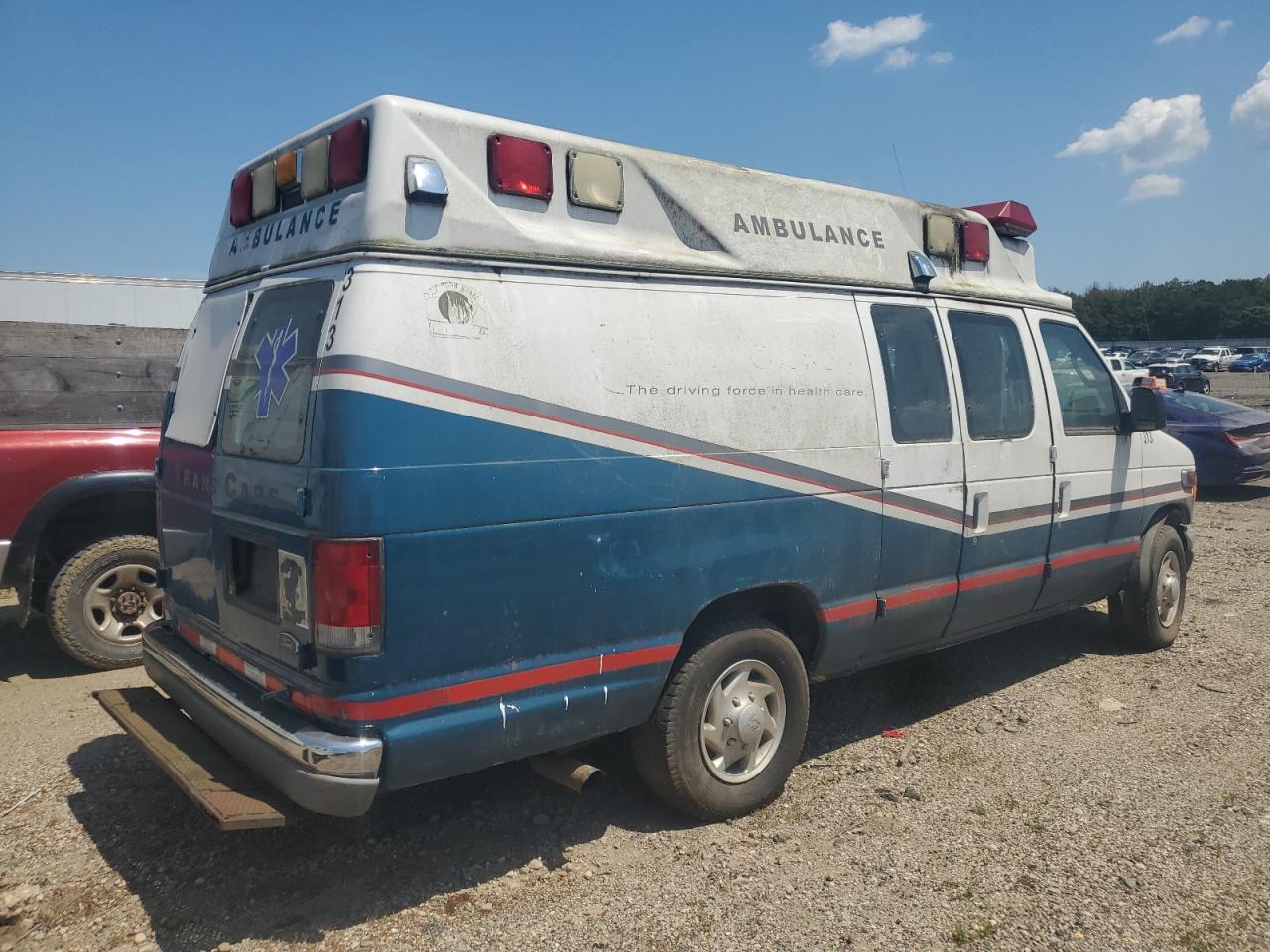 2003 Ford Econoline E350 Super Duty Van white null diesel 1FDSS34F83HA67580 photo #4