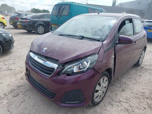 2014 PEUGEOT 108 ACTIVE for sale at Copart BRISTOL