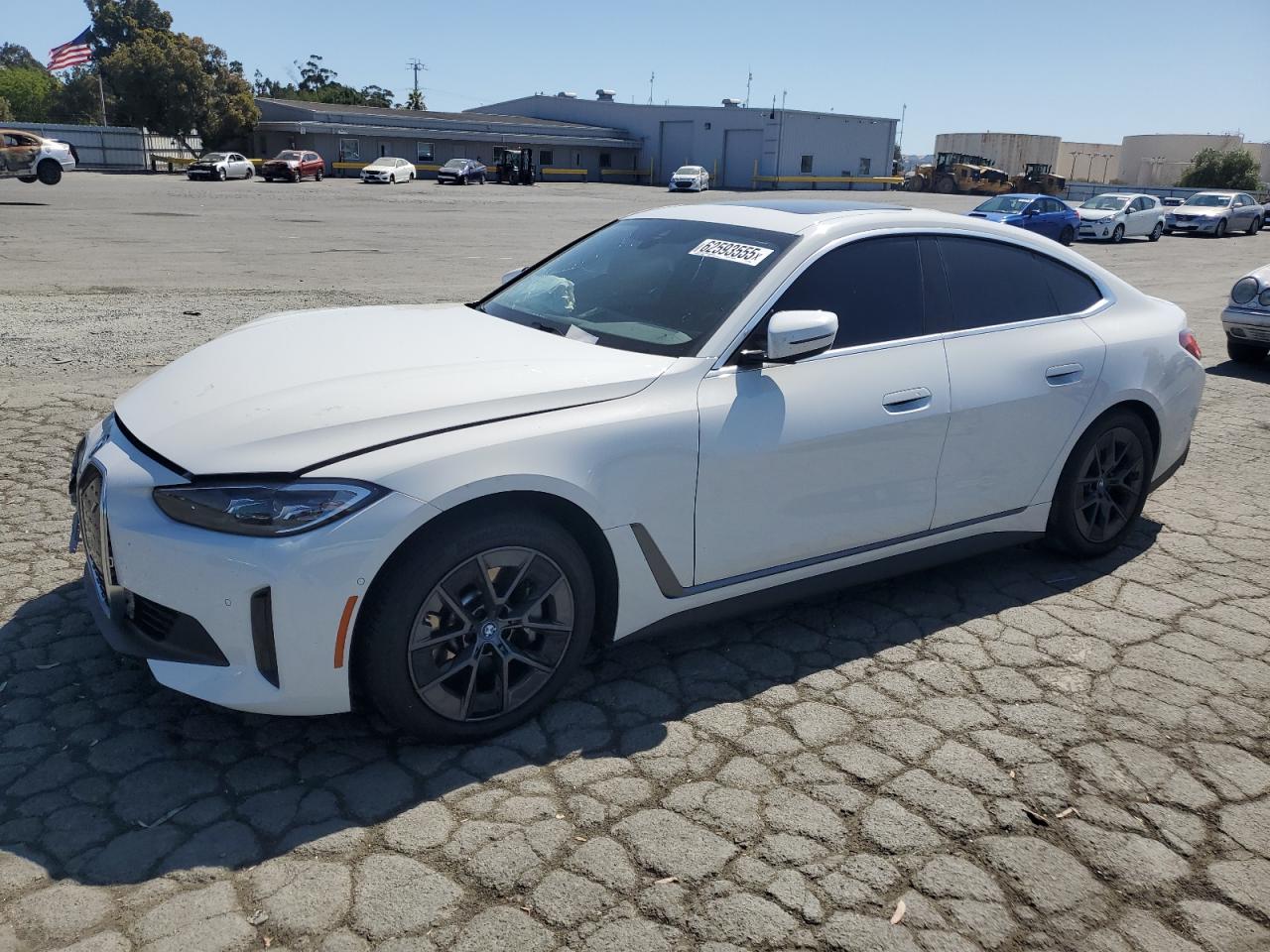 BMW I4 EDRIVE 2024 VIN WBY43AW03RFS68684