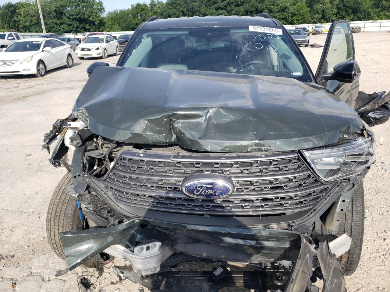2022 Ford Explorer Xlt VIN: 1FMSK7DH0NGB09502 Lot: 62534005