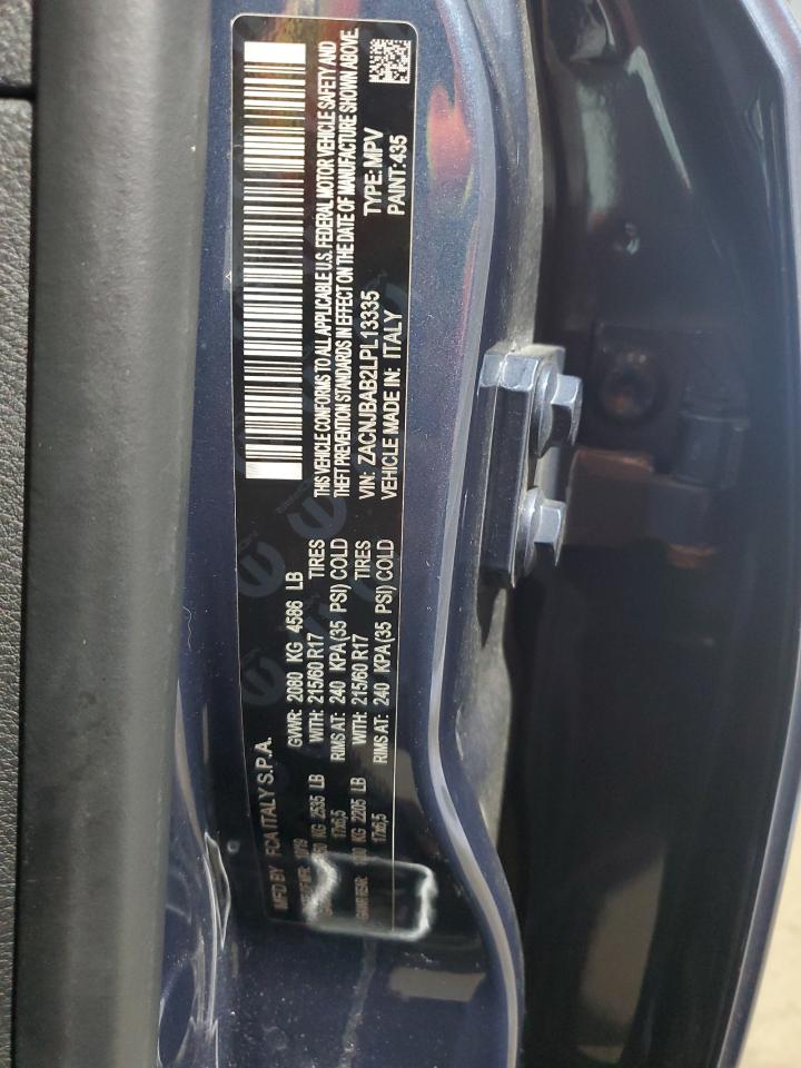 2020 Jeep Renegade Sport VIN: ZACNJBAB2LPL13335 Lot: 62930395