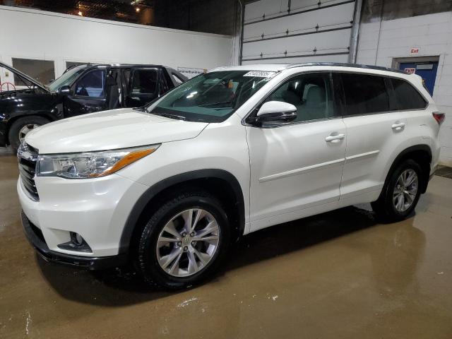  TOYOTA HIGHLANDER 2015 Biały