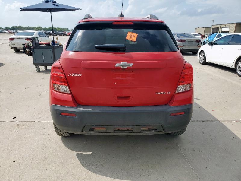 Parquets CHEVROLET TRAX 2016 Czerwony