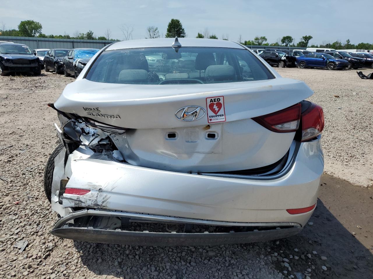 2015 Hyundai Elantra Se VIN: KMHDH4AE9FU299495 Lot: 62747365