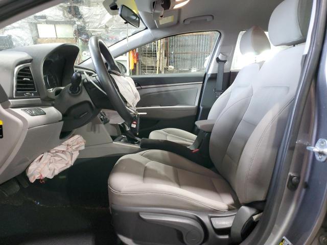  HYUNDAI ELANTRA 2018 Сірий