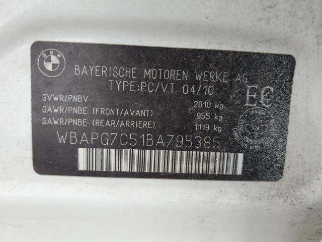 2011 BMW 323 I