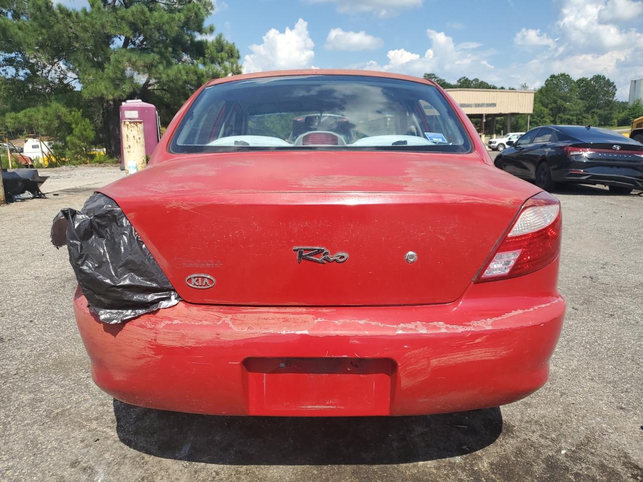 2002 Kia Rio VIN: KNADC123126189406 Lot: 61851715