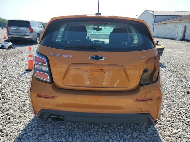  CHEVROLET SONIC 2018 Pomarańczowy