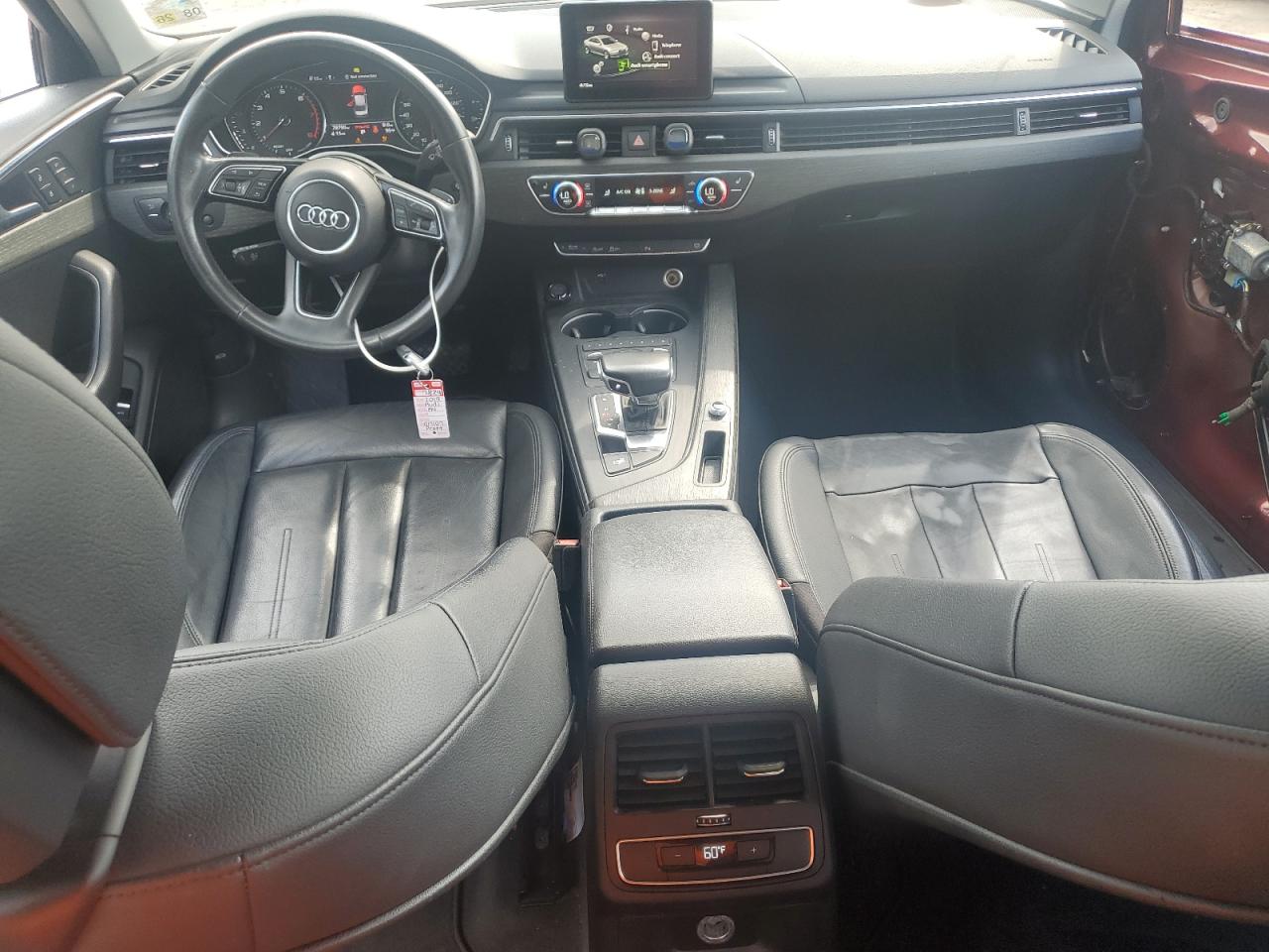 2019 Audi A4 Premium VIN: WAUGMAF45KN017107 Lot: 61479495