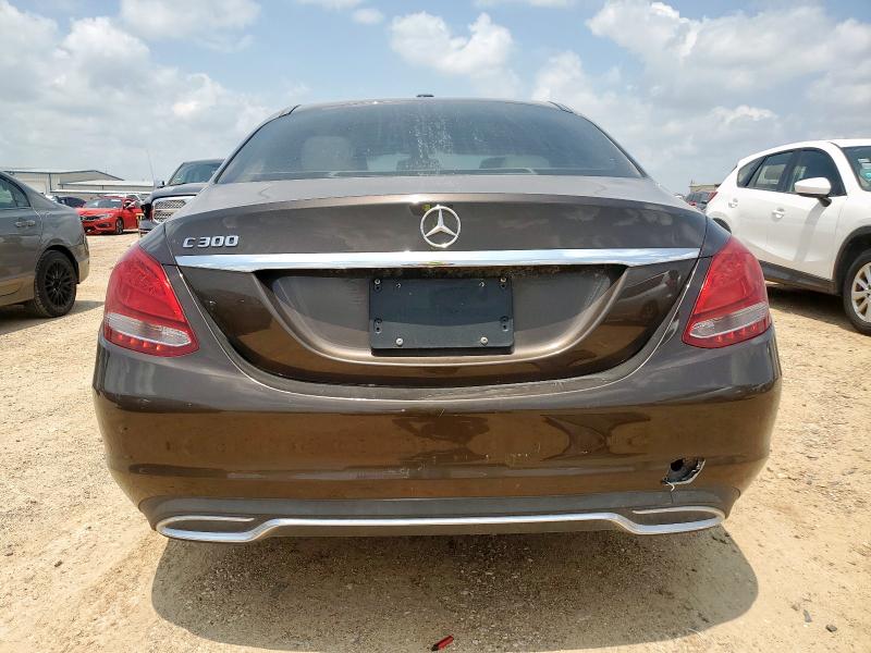  MERCEDES-BENZ C-CLASS 2017 Brown