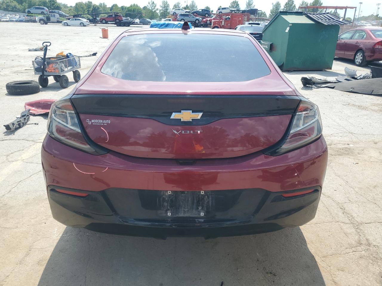2017 Chevrolet Volt Lt VIN: 1G1RA6S51HU101674 Lot: 62295885