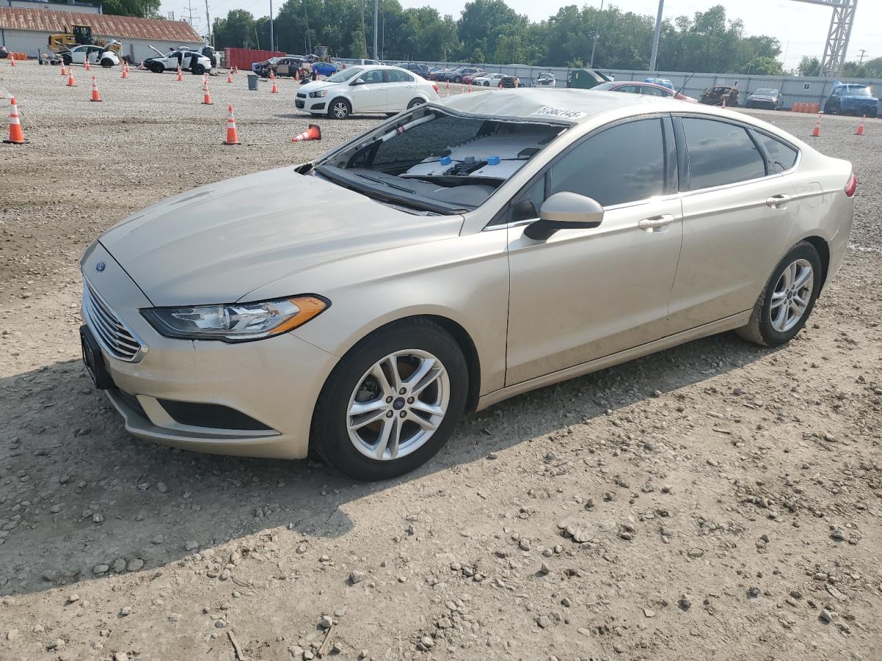 2018 Ford Fusion Se за продажба в Columbus, OH - Rear End