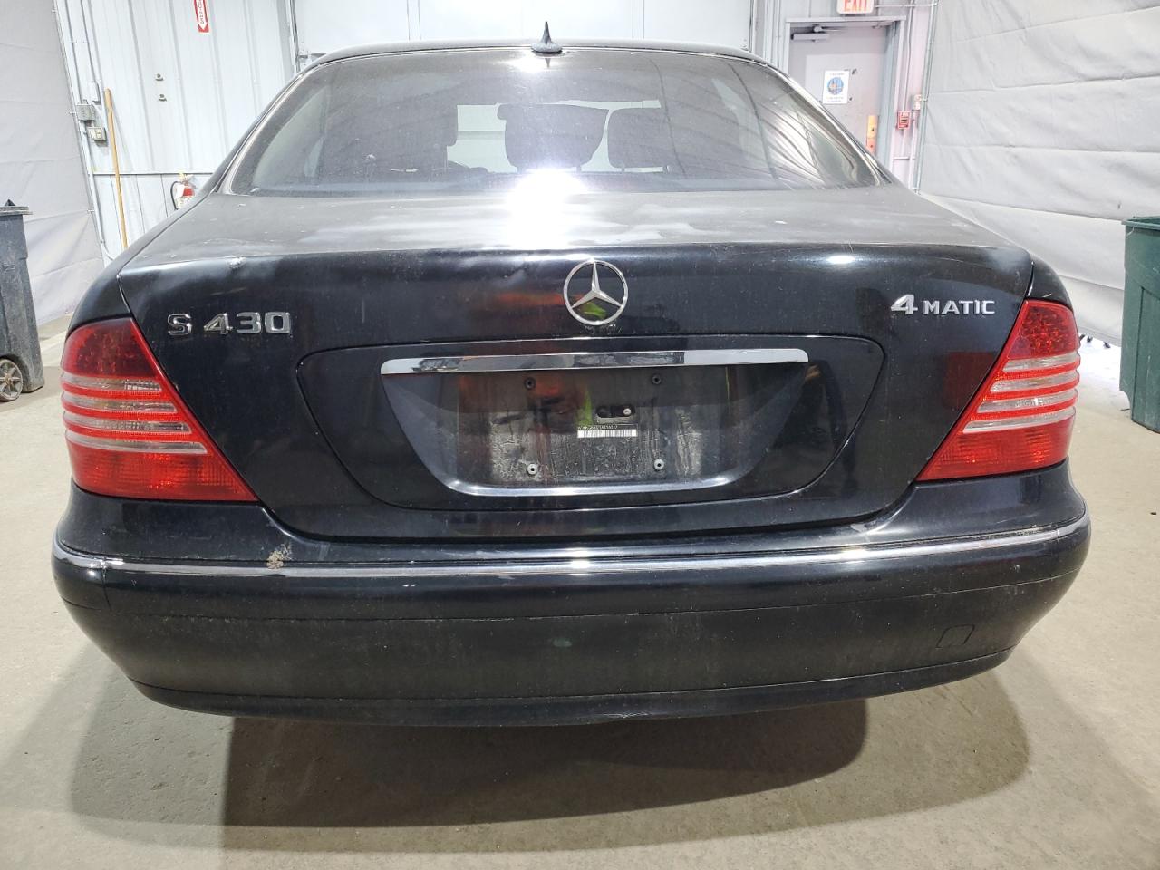 2005 Mercedes-Benz S 430 4Matic VIN: 4961528.V1N:WDBNG Lot: 62393305