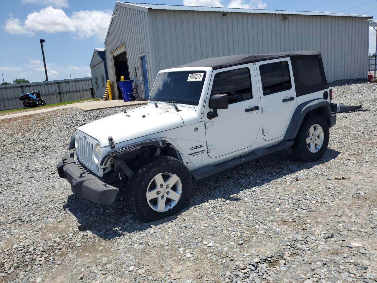 2014 Jeep Wrangler Unlimited Sport for Sale in Tifton, GA - Front End