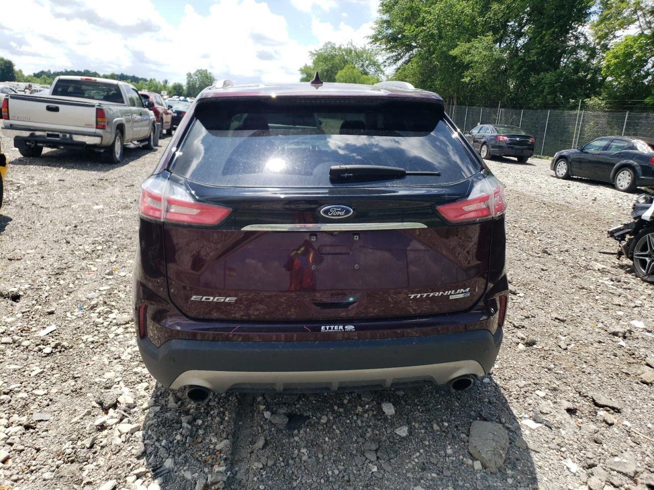 2020 Ford Edge Titanium VIN: 2FMPK4K97LBA87079 Lot: 62096535