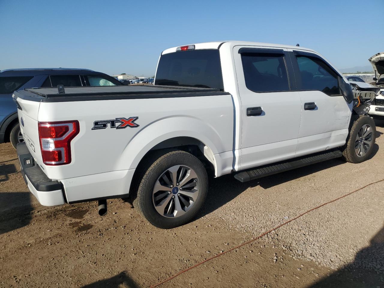 2020 Ford F150 Supercrew white null gas 1FTEW1CPXLFA15710 photo #4