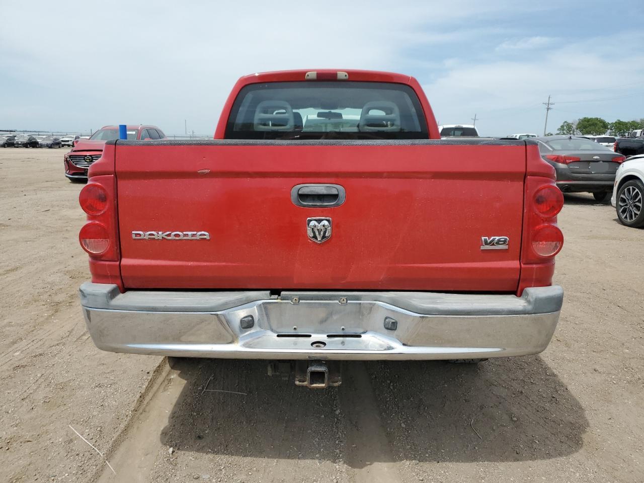 2006 Dodge Dakota Quad Slt VIN: 1D7HW48N06S656646 Lot: 60980315