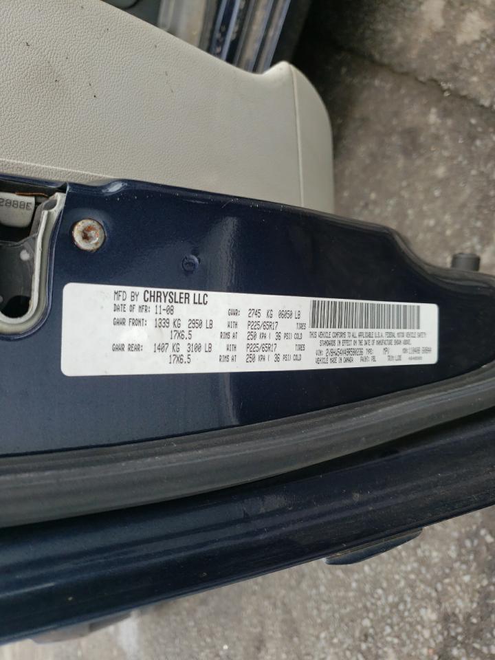 2009 Volkswagen Routan Sel VIN: 2V8HW54X49R580236 Lot: 61033465