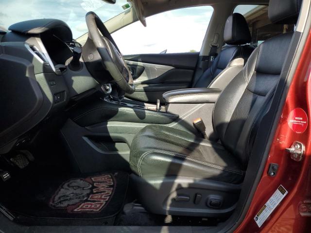  NISSAN MURANO 2017 Red