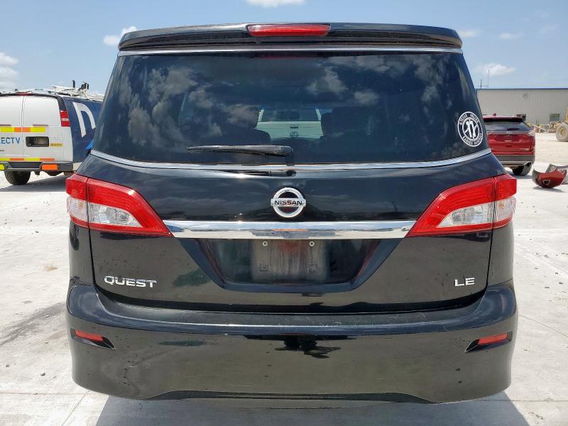  NISSAN QUEST 2012 Black