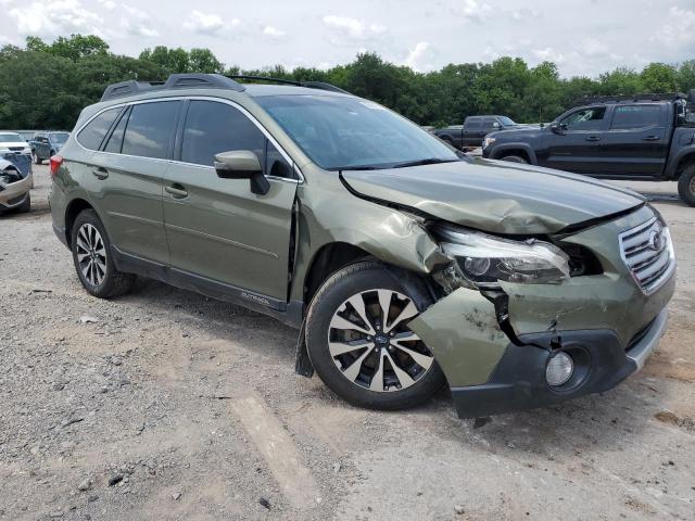 SUBARU OUTBACK 2017 Зеленый