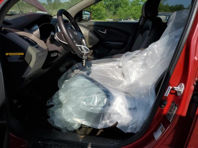 Parquets HYUNDAI TUCSON 2012 Czerwony