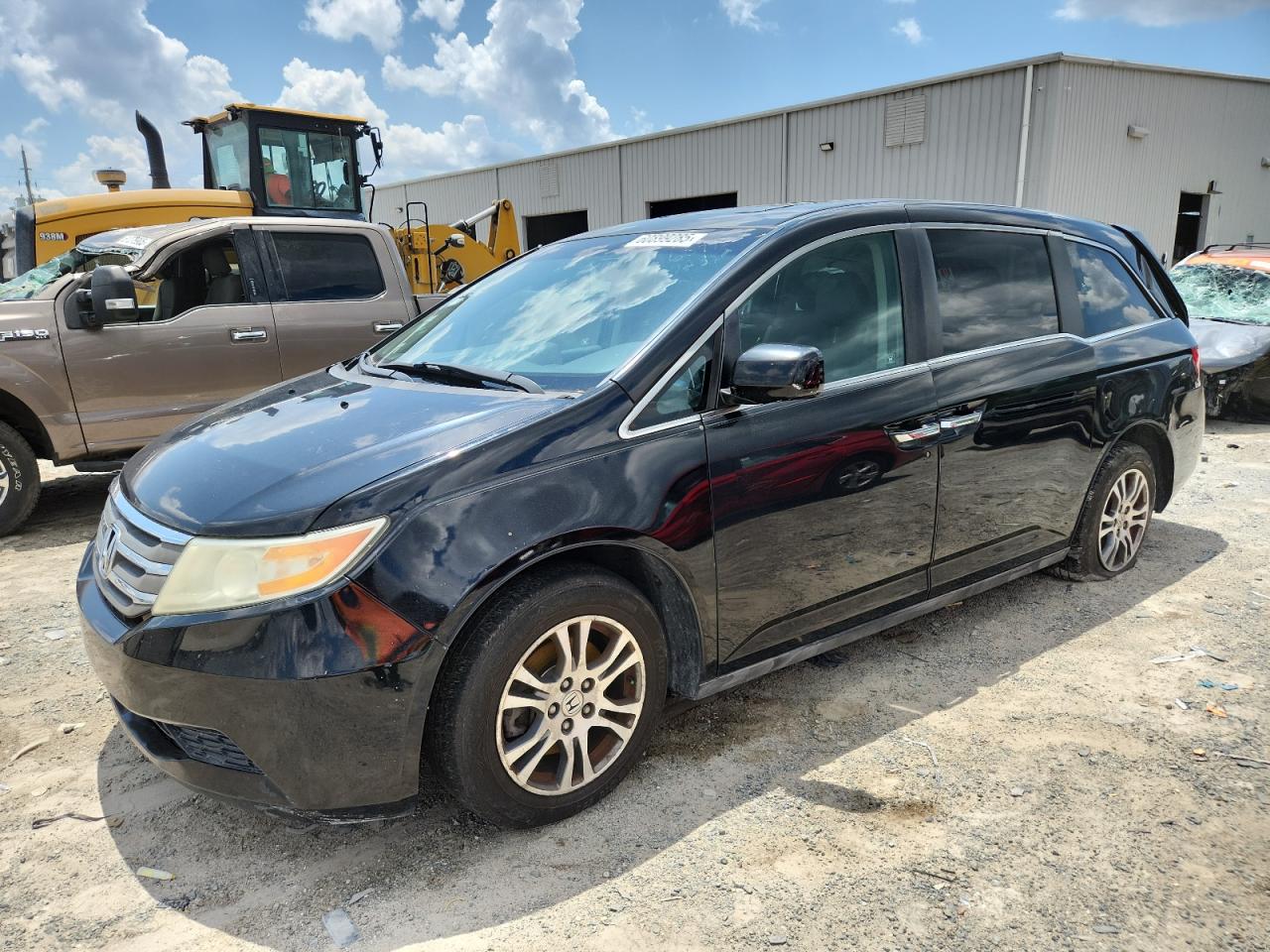 2012 Honda Odyssey Exl იყიდება Jacksonville-ში, FL - Rear End