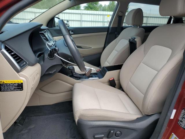  HYUNDAI TUCSON 2017 Czerwony