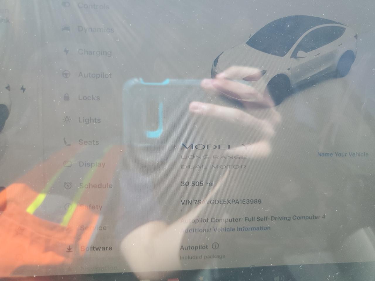 2023 Tesla Model Y VIN: 7SAYGDEEXPA153989 Lot: 62677305