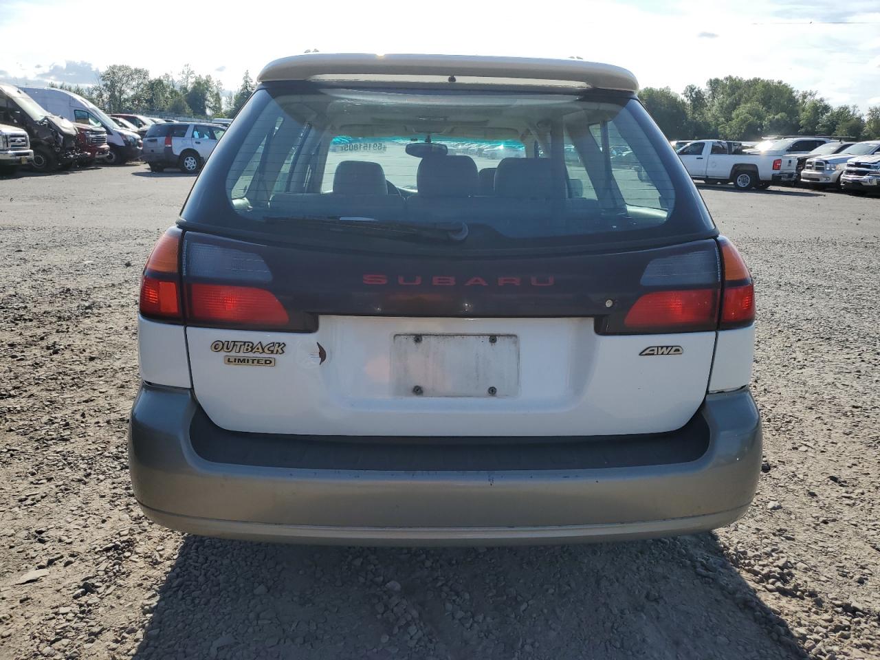 2000 Subaru Legacy Outback Limited VIN: 4S3BH6862Y7661299 Lot: 59151805
