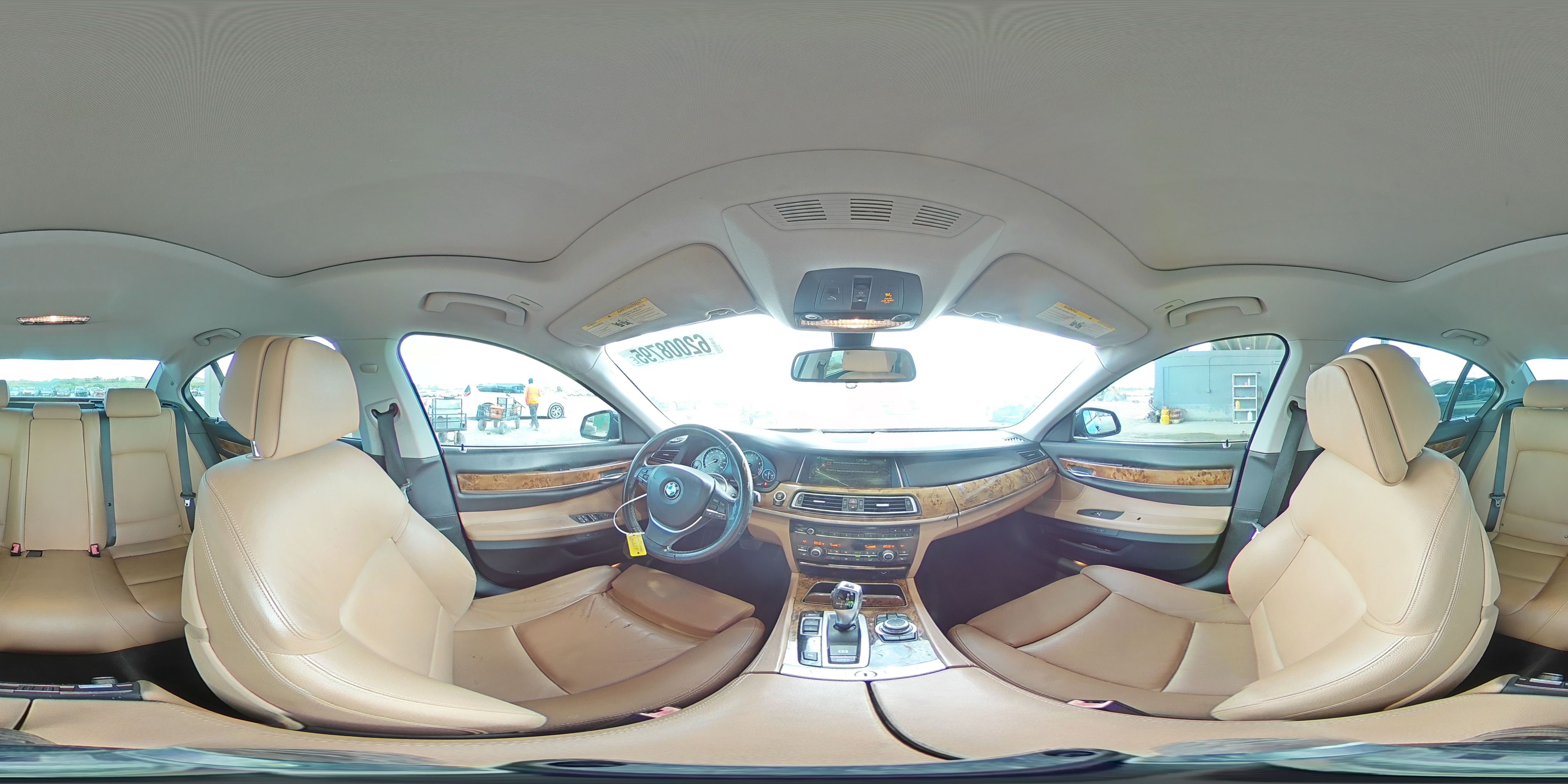 2013 BMW 740 I VIN: WBAYA6C58DC995008 Lot: 62008795
