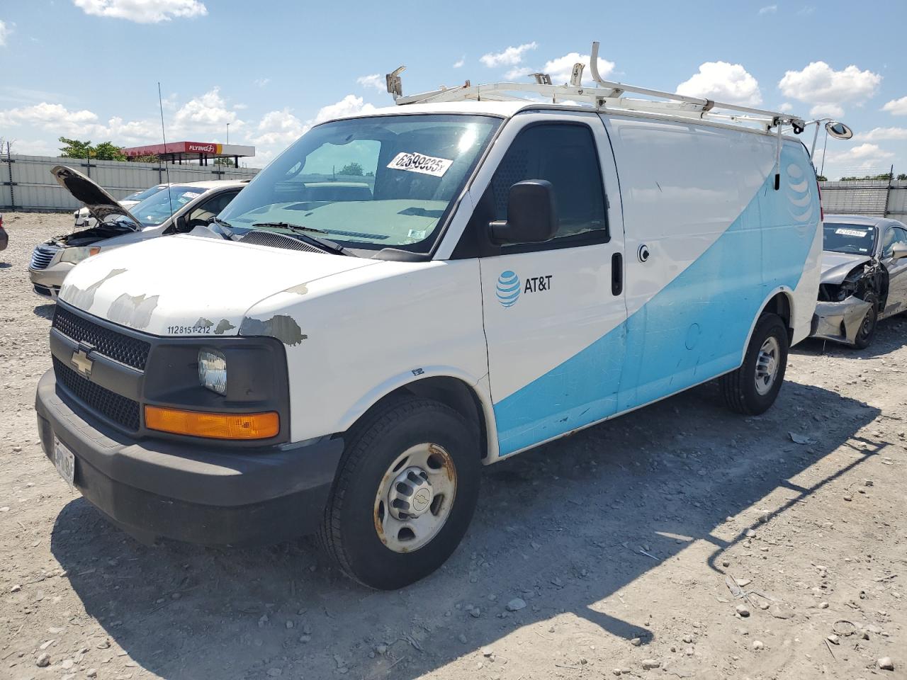 CHEVROLET EXPRESS 2012 VIN 1GCWGFCA9C1182048