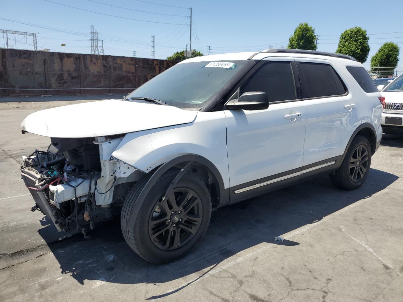 2019 Ford Explorer Xlt იყიდება Wilmington-ში, CA - Front End