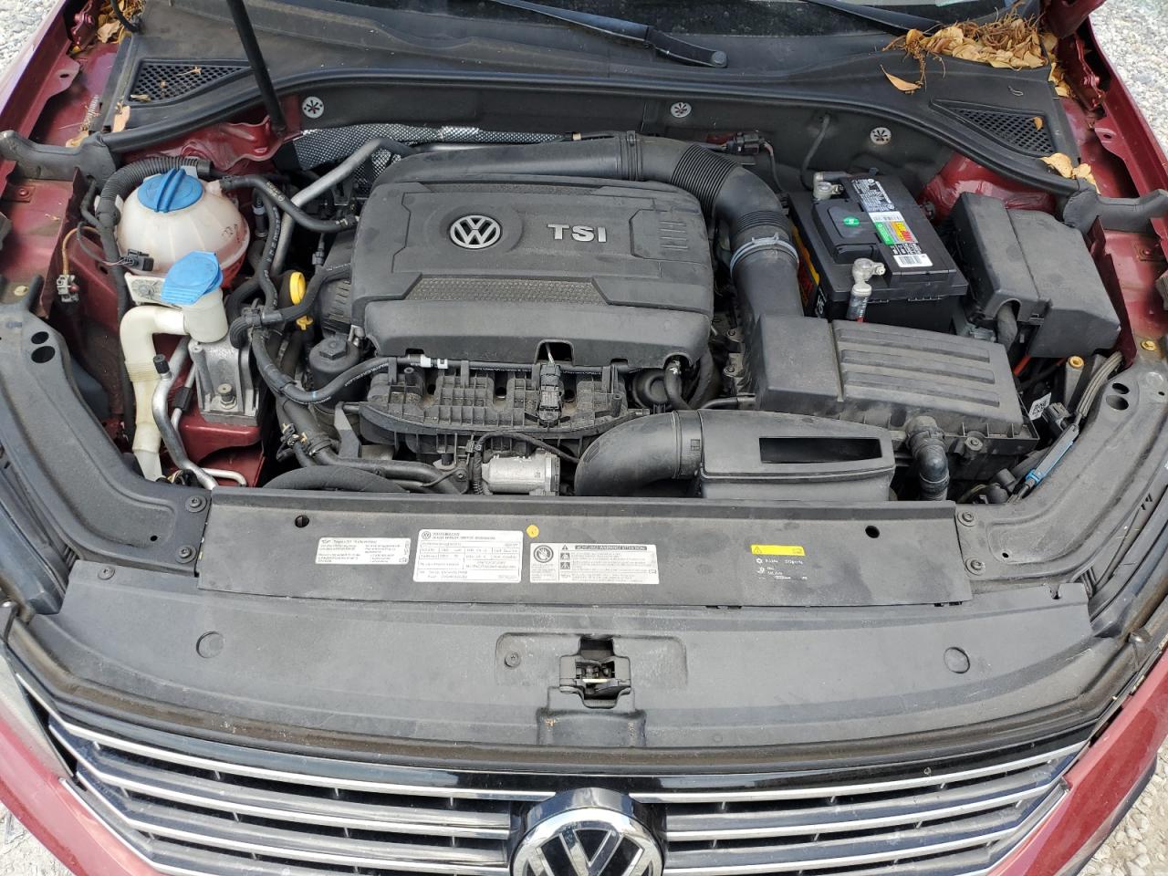 2016 Volkswagen Passat S VIN: 1VWAT7A31GC026206 Lot: 62956685