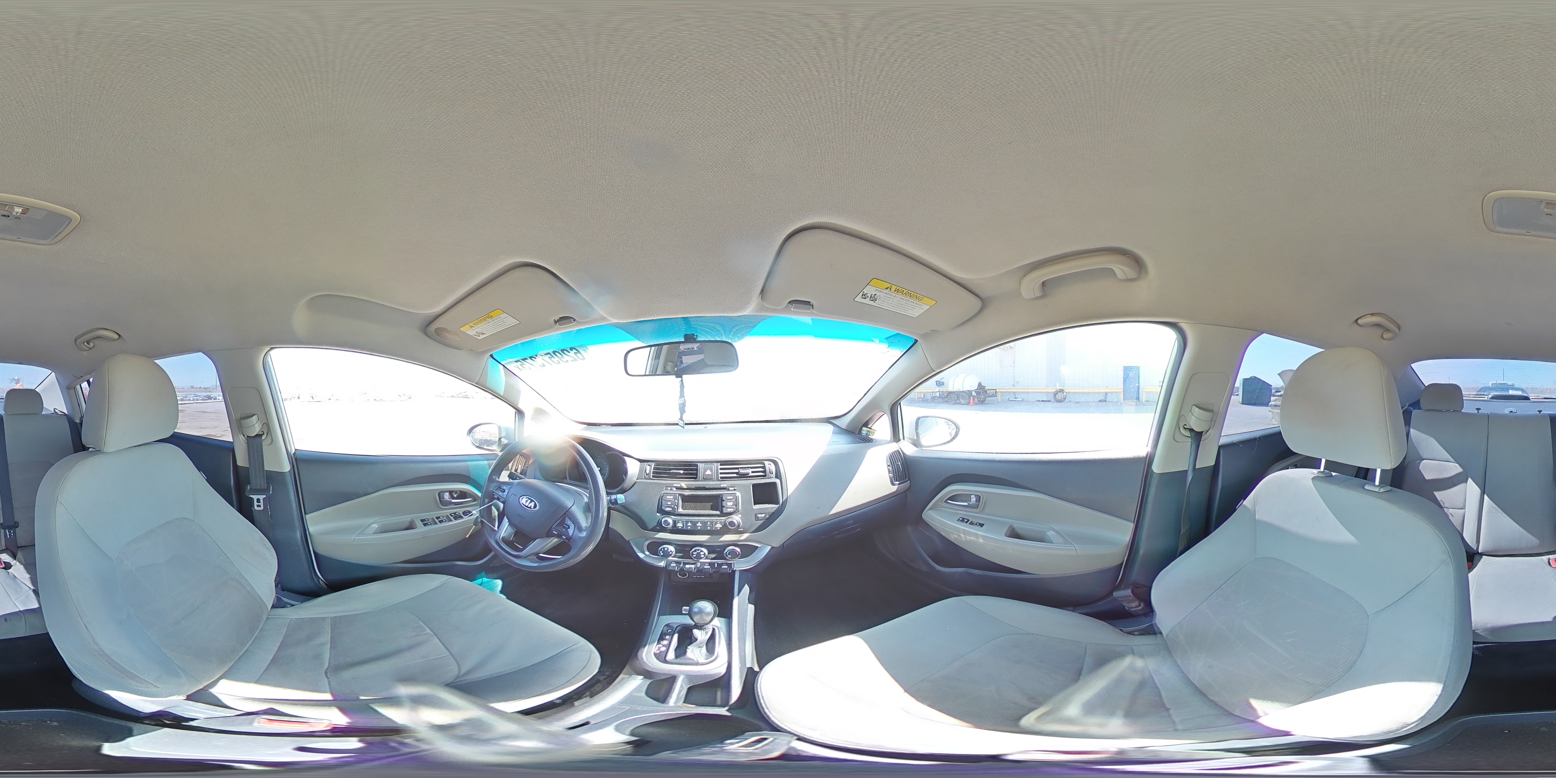 2014 Kia Rio Lx VIN: KNADM4A32E6352830 Lot: 62957375