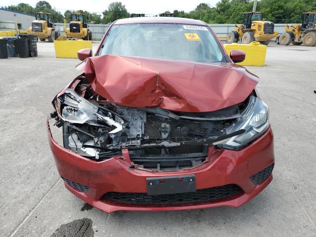  NISSAN SENTRA 2017 Червоний