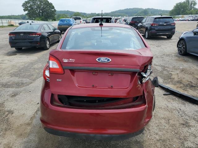  FORD FIESTA 2013 Red